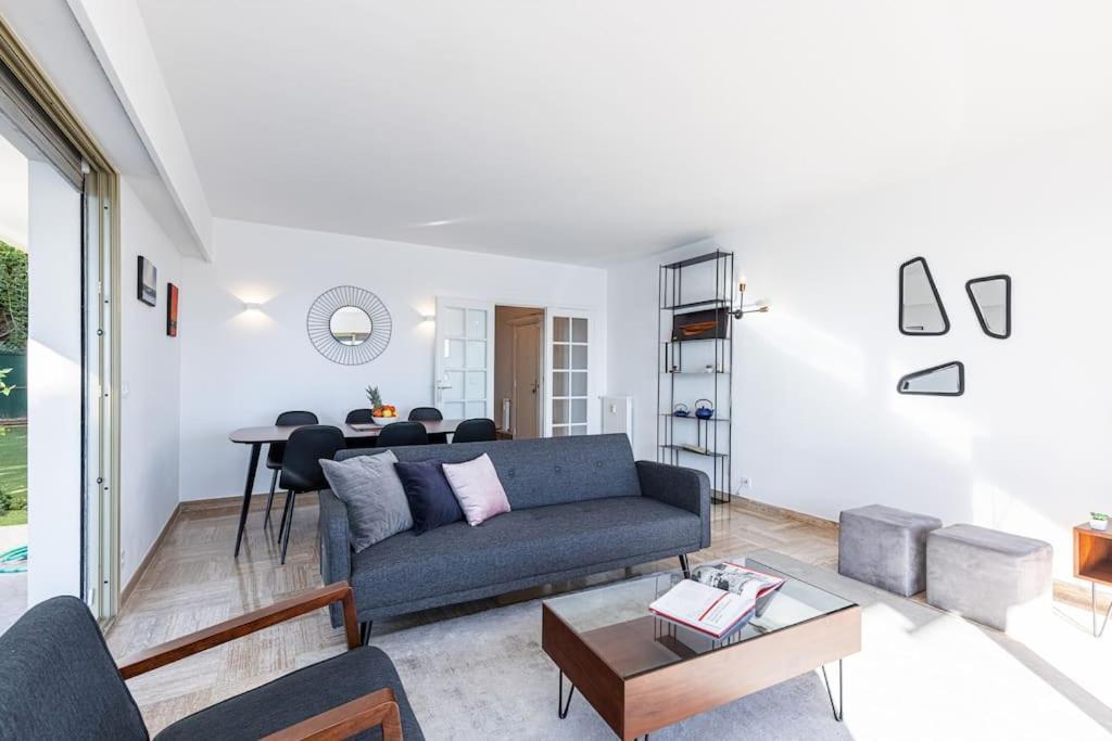 Villefranche Sur Mer:Appartement-Villa, Vue Mer, Jardin, Parking. Εξωτερικό φωτογραφία