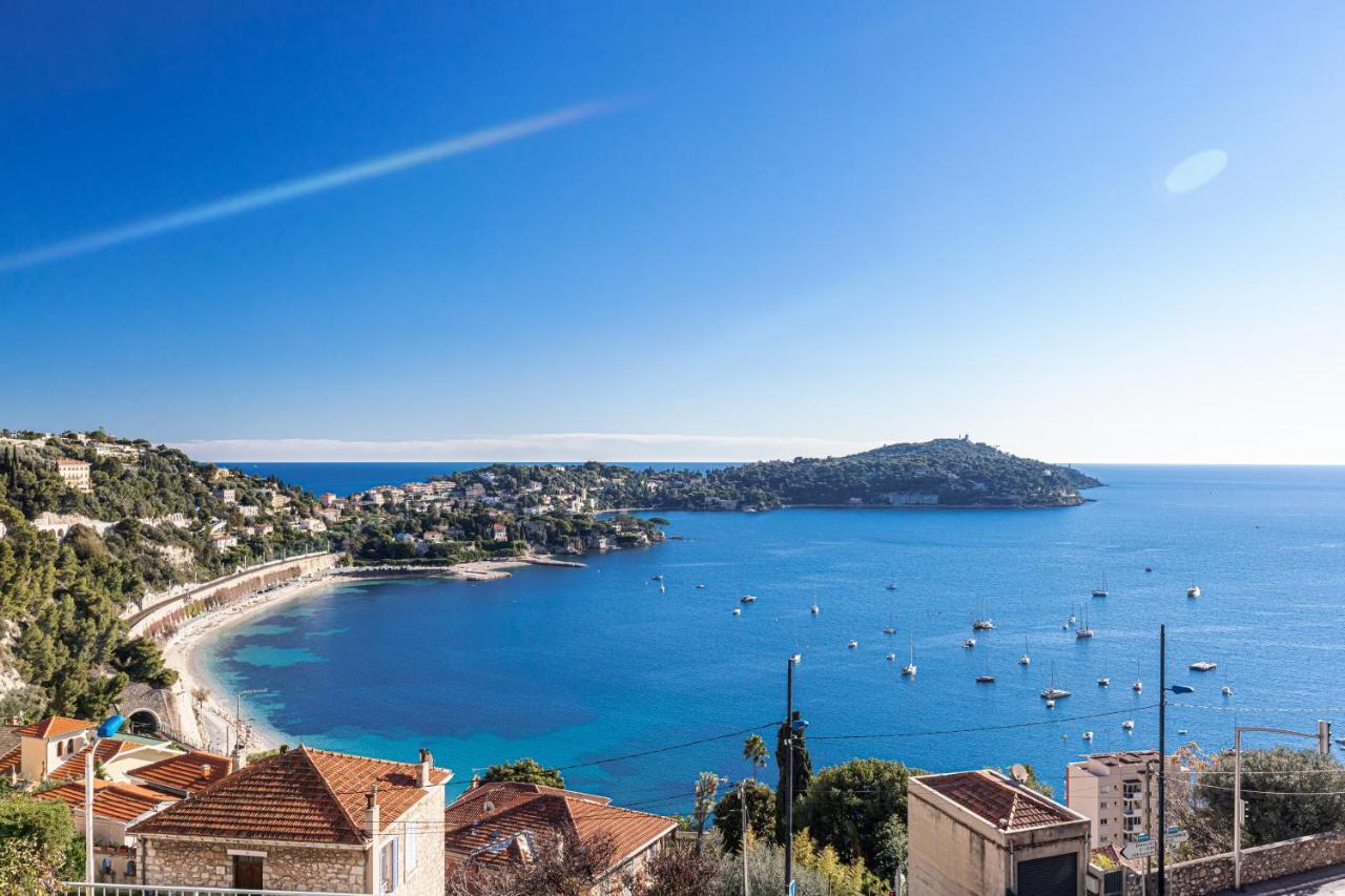 Villefranche Sur Mer:Appartement-Villa, Vue Mer, Jardin, Parking. Εξωτερικό φωτογραφία